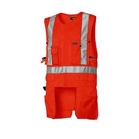 Blåkläder 1804-5500 Varselväst 3027 Hantverksväst Varsel Röd L 3027 L