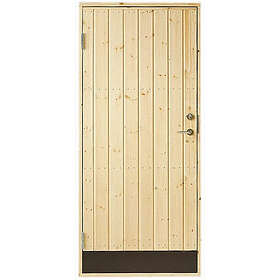 Jabo Förrådsdörr 18° Rak Dörr rak panel vänster 9x20 25520