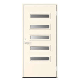 Swedoor Jeld-Wen Ytterdörr Catavu C7050 Klarglas 9X21 S 0502-Y 888X2080MM V KLARGLAS 05280145