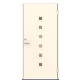 Swedoor Jeld-Wen Ytterdörr Catavu C7060 Klarglas 9X21 S 0502-Y 888X2080MM V KLARGLAS 05280155