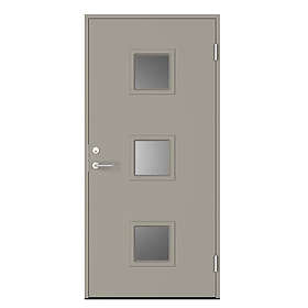 Swedoor Jeld-Wen Ytterdörr Catavu C7030 Klarglas 9X21 S 3502-Y 888X2080MM H KLARGLAS 05281086