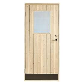 Vibostugan Förrådsdörr 10° Rak Glas Dörr 10 09x20 RG-V Rak,glas,vänster 21008