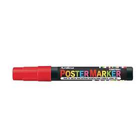 Artline Poster Marker Rund 2,0 mm röd