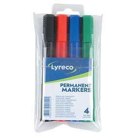 Lyreco Märkpenna rund 4 färger