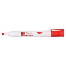 Lyreco Whiteboardpenna drywipe sned röd