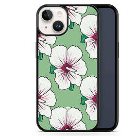 Bjornberry iPhone 14 Skal - Gräddvita Blommor