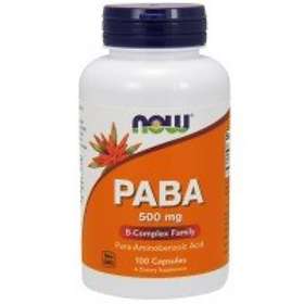Now Foods Paba 500mg 100 Capsules