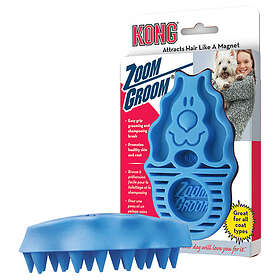 Kong Dog massageborste Zoom Groom L 12 x B 7,5 x H 4 cm