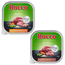 blandat provpack: Rocco 9 x 300g Menu Mix