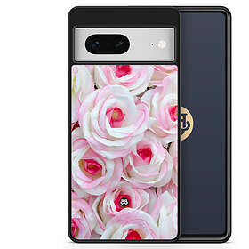 Bjornberry Google Pixel 7 Skal - Rosa Rosor