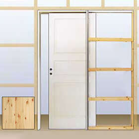 Br. Johansson Skjutdörrskarm Obehandlad furu Pocketkarm 122 M7x21 15541