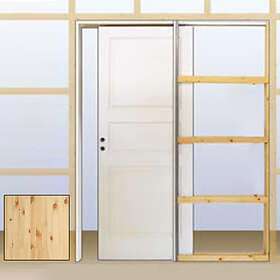 Br. Johansson Skjutdörrskarm Obehandlad furu Pocketkarm 150 M10x21 15574