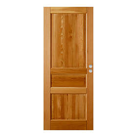 GK Door Skjutdörr Tor 3 Ek Lackad inkl. Skålar & Dragring 9-20 skjutdörranp. krom 290501-SKJUTD-SDBK