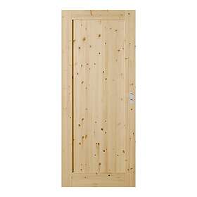 GK Door Skjutdörr Rakel Furu Obehandlad inkl. Skålar & Dragring 9-21 Obeh. skjutdörranp. krom 370601-SKJUTD-SDBK