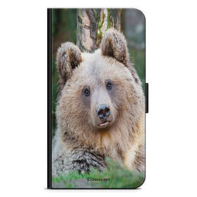 Bjornberry Sony Xperia X Compact Plånboksfodral - Söt Björn