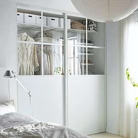 Elfa Skjutdörr Duo Glas Exklusiv Profil: Sanded Black GalleryDuo14 GALLERYDUO14