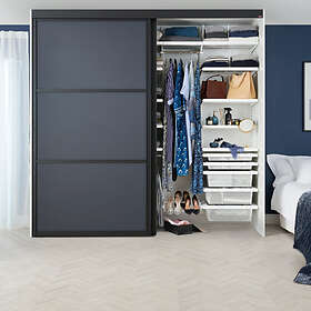 Elfa Skjutdörr Artic Trio Trämelamin Profil: Svart 8500ArticTrio761