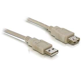DeLock USB A - USB A M-F 2.0 3m
