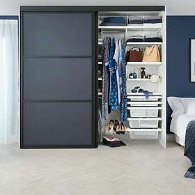 Elfa Skjutdörr Artic Trio Melamin Exklusiv/Glas, Profil: Vit 8500ArticTrio691