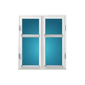 Skånska Byggvaror Tradition Kultur Sidohängt fönster 10, 12, Isolerglas 1,7 3416-11