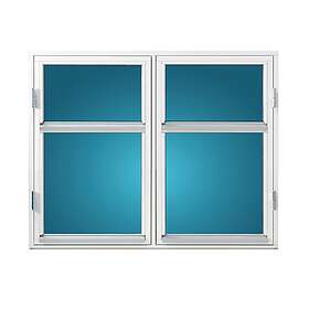 Skånska Byggvaror Tradition Kultur Sidohängt fönster 14, 12, Isolerglas plus 1,2 3416-74