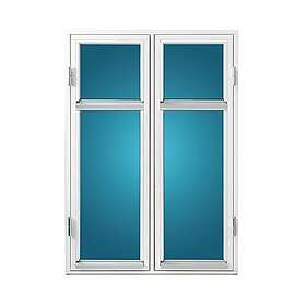 Skånska Byggvaror Tradition Kultur Sidohängt fönster 10, 15, Isolerglas plus 1,2 3416-53