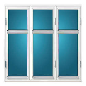 Skånska Byggvaror Tradition Kultur Sidohängt fönster 15, 16, Isolerglas 1,7 3451-9