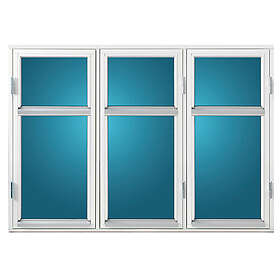 Skånska Byggvaror Tradition Kultur Sidohängt fönster 19, 15, Isolerglas plus 1,2 3451-71