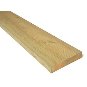 Bergene Holm Bergene Terrassebord m/riller Cu-impregnert furu 28x145 kl.1 NTR kl