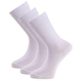 Trofé Cotton Socks Strumpor 3P Vit Strl 35/38 Dam