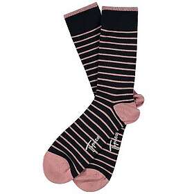 Topeco Strumpor Men Bamboo Socks Rosa randig Strl 41/45 Herr