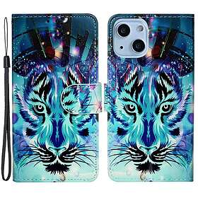 iPhone 14 Plånboksfodral Folio Flip Wolf