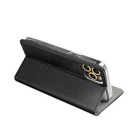 Smart Plånboksfodral till Galaxy J3 2017 Svart