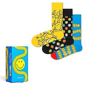 Happy Socks 3-pack Smiley Gift Box