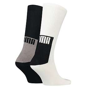 Puma 2-pack Men Logo Block Crew Sock