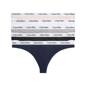 Calvin Klein 5-pack Carousel Cotton Classic Thongs
