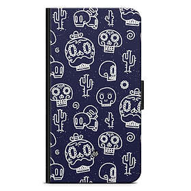 Bjornberry Google Pixel 6a Fodral - Oldschool Dödskallar