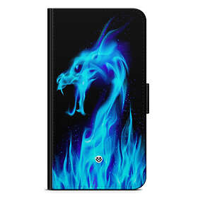 Bjornberry OnePlus 10T Fodral - Blå Flames Dragon