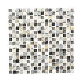 XCM Mosaik glas med natursten M980 30x30 cm