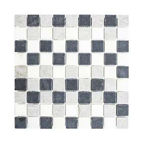 MOS aik natursten 32/1125 grå 30,5x30,5 cm