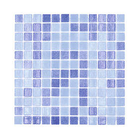 MOS Glas VP1158PUR blå 31,6x31,6 cm