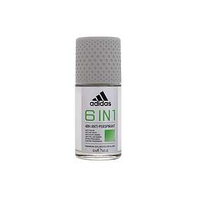 Adidas Cool & Dry 6 In 1 Roll-On Deodorant, 50ml