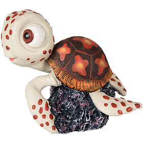 Flamingo Aquarium Deco Leto Turtle Brown 8 x 6 x 7 cm