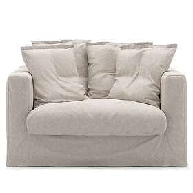 Decotique Le Grand Air Loveseat Linne, Natural Blonde Plywood