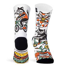 Pacific Socks Socks Bacoa Cats Socks Flerfärgad EU 42-45 Herre