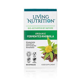 Living Nutrition Organic Fermented Rhodiola 60 Kapslar