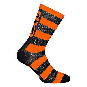 Sixs Luxury Merinos Socks Orange,Svart EU 47-49 Man