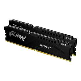 Kingston Fury Beast Black DDR5 5200MHz 2x8Go (KF552C36BBEK2-16)