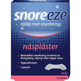 Snoreeze Snoring Relief Nasal Strips Large 10pcs