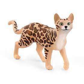 Schleich Farm World Bengal Cat Toy Figure